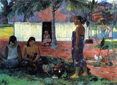 Why Are You Angry? (No te aha oe riri) by Paul Gauguin